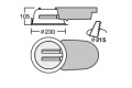 50-00*P-2 ������������ ����������� Downlight � ����� ����������� �����
