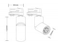 GEMINI LED 3000K 36 град