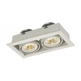 Avior 2 LED 2x23 4000K Серебристый
