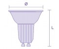 Светодиодная лампа FL HP51 GU10 Светодиодная лампа FL HP51 GU10