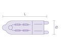 Галогенная лампа FL  HCS G9