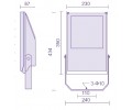 Металлогалогенный прожектор FL-03 (70-150 Вт)