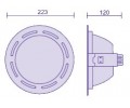 Встраиваемый светильник FL-2023