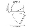 Встраиваемый выдвижной светильник LEADER