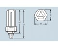 OSRAM DULUX T/E PLUS для электронных ПРА