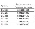 Светильники DLS направленного света с компактными люминесцентными лампами